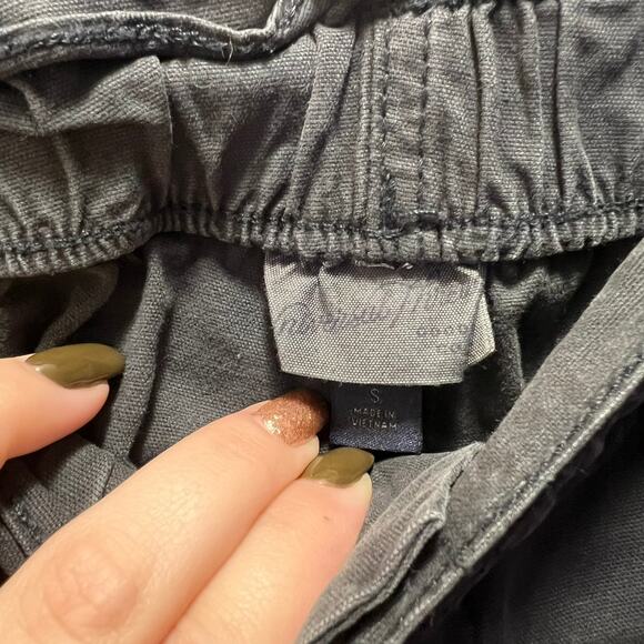 Universal Thread High Waist Shorts Black Cotton Stretch Dark Wash Sz S - Picture 6 of 9